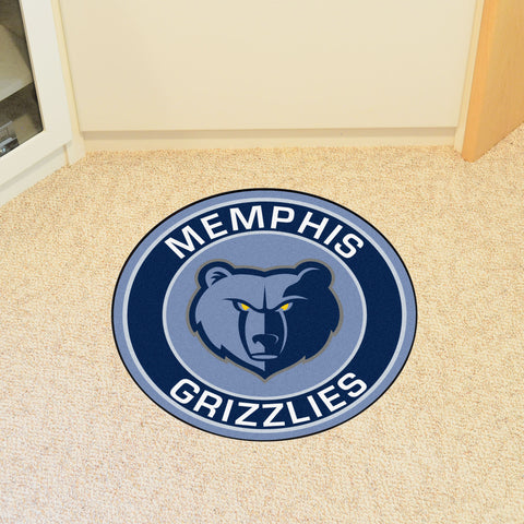 Memphis Grizzlies Roundel Rug - 27in. Diameter