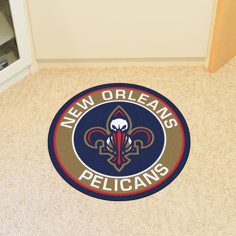 New Orleans Pelicans Roundel Rug - 27in. Diameter