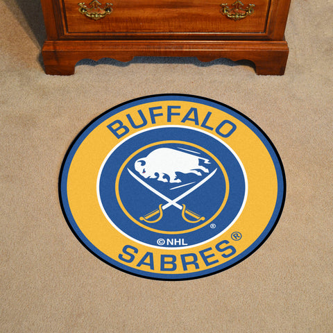 Buffalo Sabres Roundel Rug - 27in. Diameter