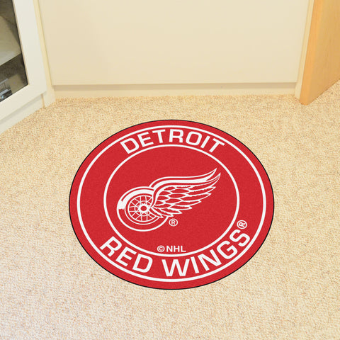 Detroit Red Wings Roundel Rug - 27in. Diameter