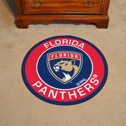 Florida Panthers Roundel Rug - 27in. Diameter