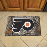 Philadelphia Flyers Rubber Scraper Door Mat Camo