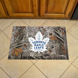 Toronto Maple Leafs Rubber Scraper Door Mat Camo