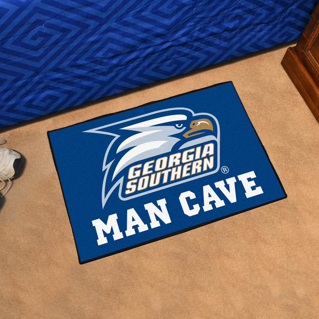 Georgia Southern Eagles Man Cave Starter Mat Accent Rug - 19in. x 30in.