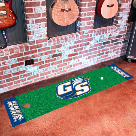 Georgia Southern Eagles Putting Green Mat - 1.5ft. x 6ft.