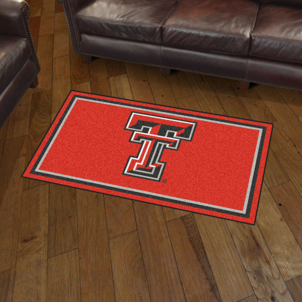 Texas Tech Red Raiders 3ft. x 5ft. Plush Area Rug