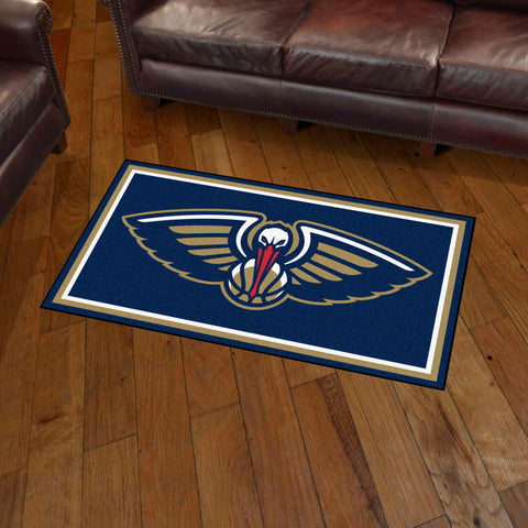 New Orleans Pelicans 3ft. x 5ft. Plush Area Rug