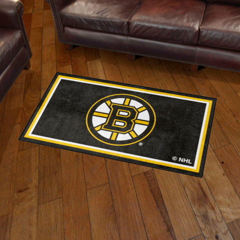 Boston Bruins Dynasty 3ft. x 5ft. Plush Area Rug