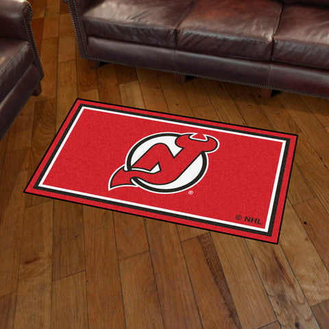 New Jersey Devils 3ft. x 5ft. Plush Area Rug