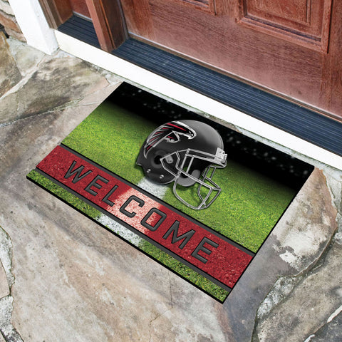 Atlanta Falcons Rubber Door Mat - 18in. x 30in.