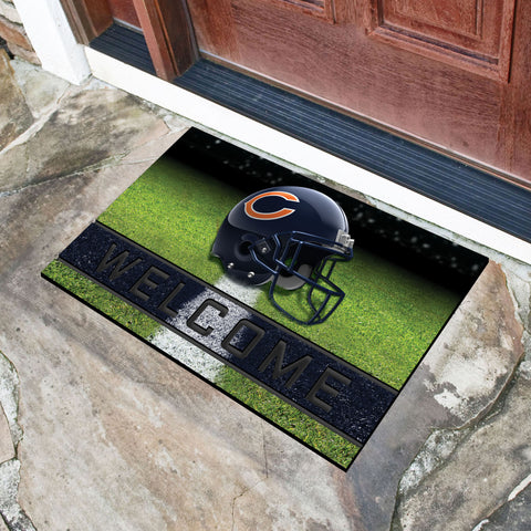 Chicago Bears Rubber Door Mat - 18in. x 30in.