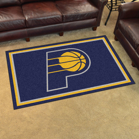 Indiana Pacers 4ft. x 6ft. Plush Area Rug