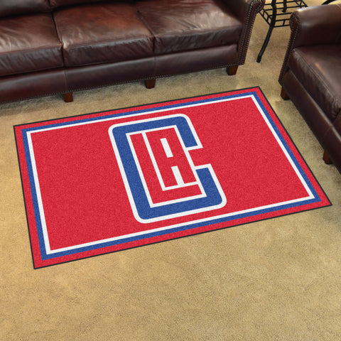 Los Angeles Clippers 4ft. x 6ft. Plush Area Rug
