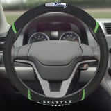 Seattle Seahawks Embroidered Steering Wheel Cover