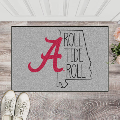 Alabama Crimson Tide Southern Style Starter Mat Accent Rug - 19in. x 30in.
