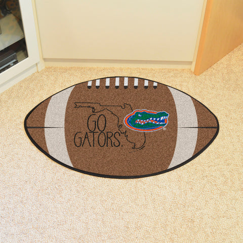 Florida Gators Southern Style Football Rug - 20.5in. x 32.5in.