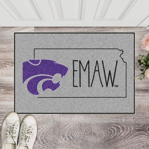Kansas State Wildcats Southern Style Starter Mat Accent Rug - 19in. x 30in.