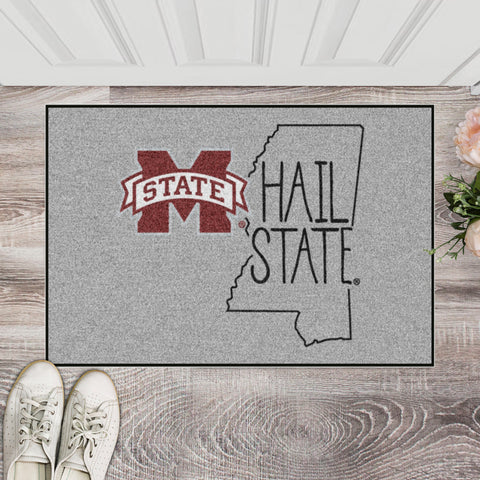 Mississippi State Bulldogs Southern Style Starter Mat Accent Rug - 19in. x 30in.