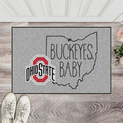 Ohio State Buckeyes Southern Style Starter Mat Accent Rug - 19in. x 30in.