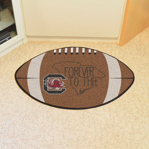 South Carolina Gamecocks Southern Style Football Rug - 20.5in. x 32.5in.
