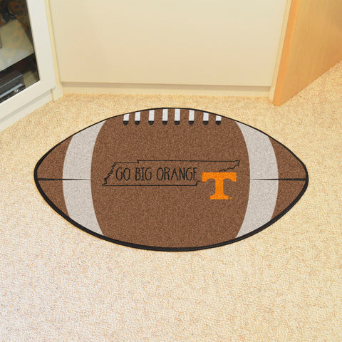 Tennessee Volunteers Southern Style Football Rug - 20.5in. x 32.5in.