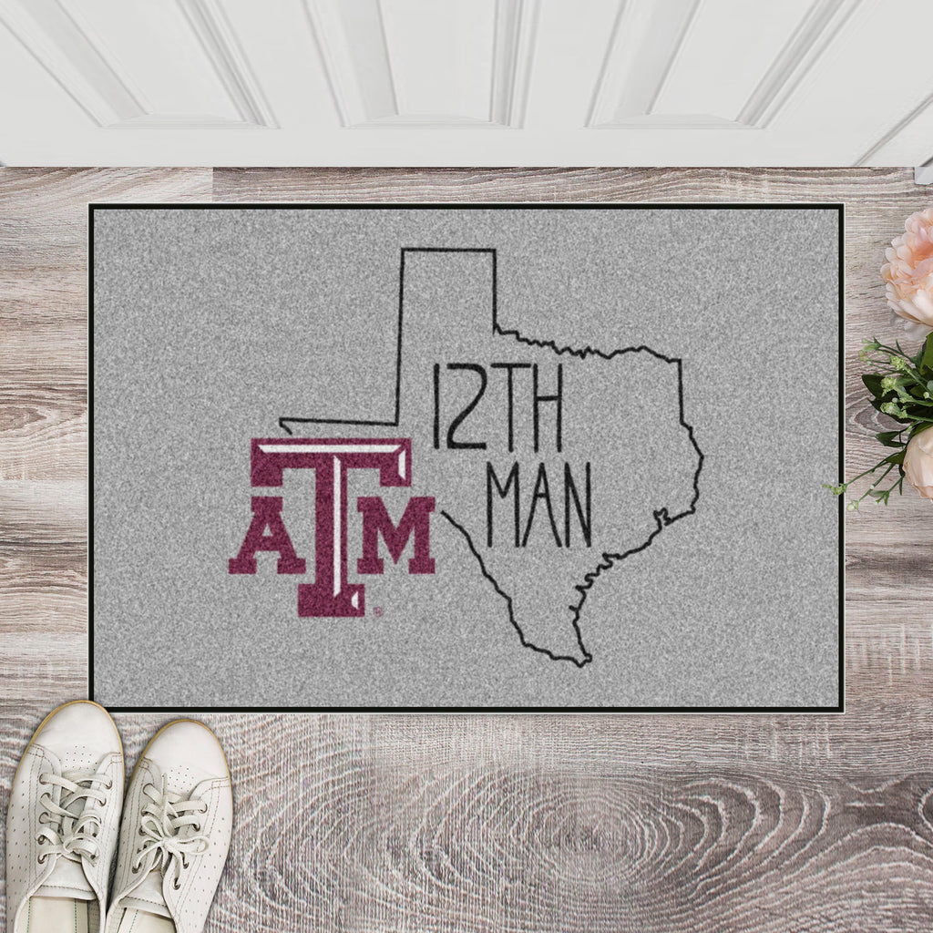 Texas A&M Aggies Southern Style Starter Mat Accent Rug - 19in. x 30in.