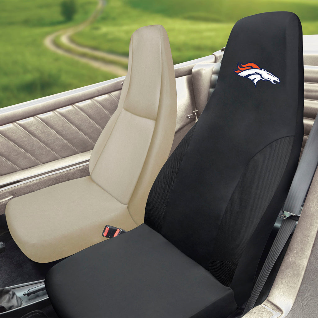 Denver Broncos Embroidered Seat Cover
