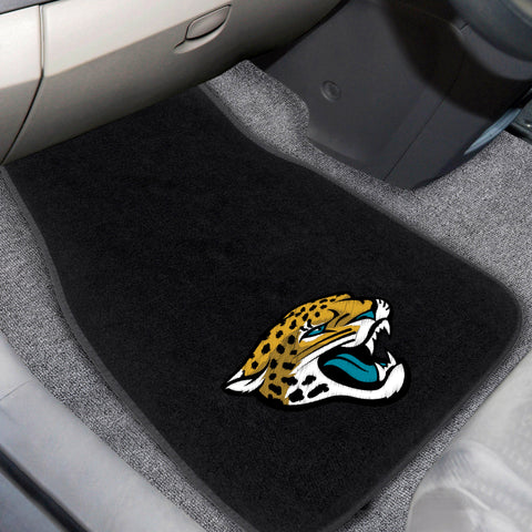 Jacksonville Jaguars Embroidered Car Mat Set - 2 Pieces