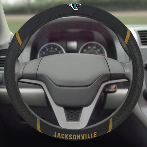 Jacksonville Jaguars Embroidered Steering Wheel Cover