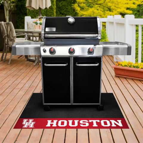Houston Cougars Vinyl Grill Mat - 26in. x 42in.