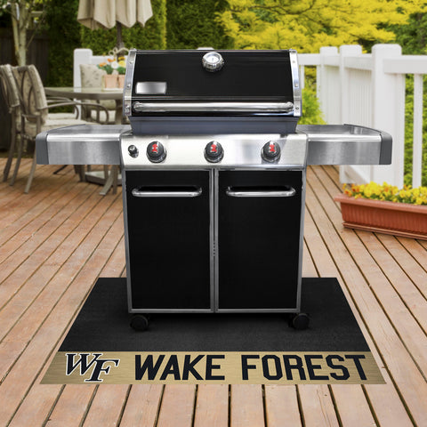 Wake Forest Demon Deacons Vinyl Grill Mat - 26in. x 42in.