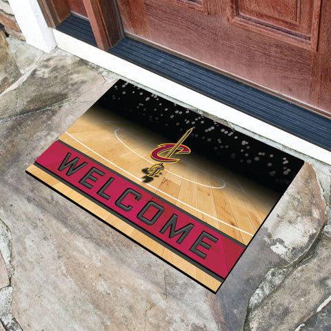 Cleveland Cavaliers Rubber Door Mat - 18in. x 30in.