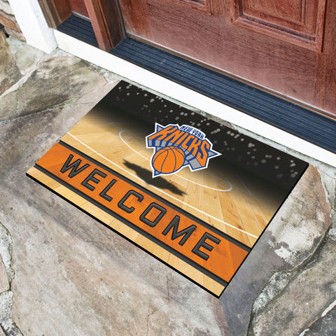 New York Knicks Crumb Rubber Door Mat - 18in. x 30in.