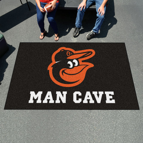 Baltimore Orioles Man Cave Ulti-Mat Rug - 5ft. x 8ft.