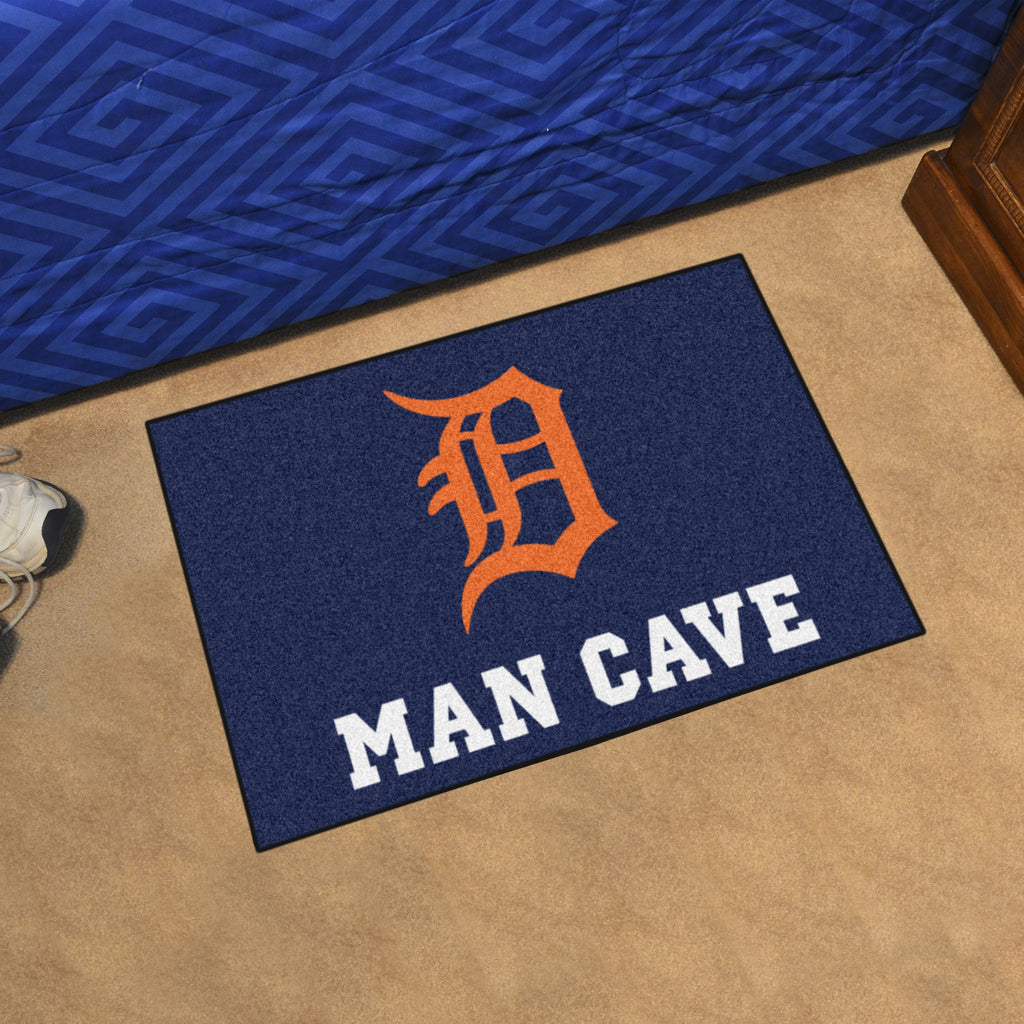 Detroit Tigers Man Cave Starter Mat Accent Rug - 19in. x 30in.