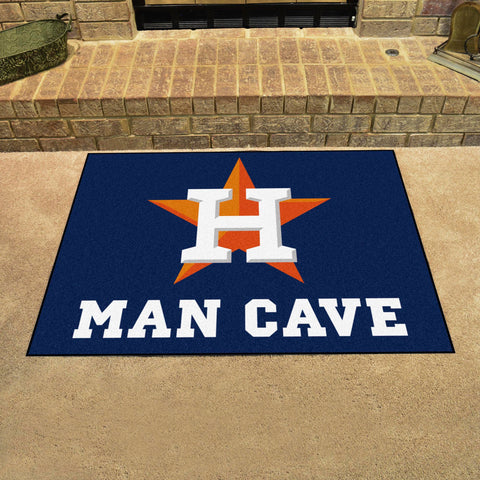 Houston Astros Man Cave All-Star Rug - 34 in. x 42.5 in.