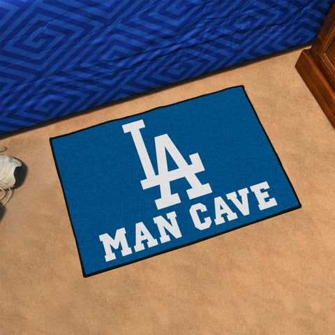 Los Angeles Dodgers Man Cave Starter Mat Accent Rug - 19in. x 30in.