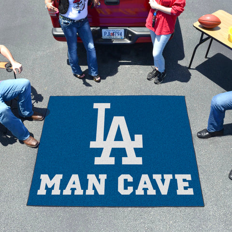 Los Angeles Dodgers Man Cave Tailgater Rug - 5ft. x 6ft.