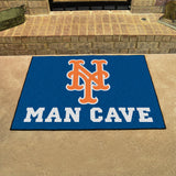 New York Mets Man Cave All-Star Rug - 34 in. x 42.5 in.