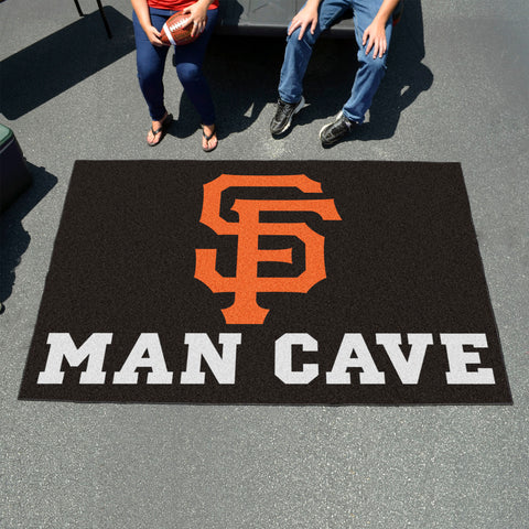 San Francisco Giants Man Cave Ulti-Mat Rug - 5ft. x 8ft.