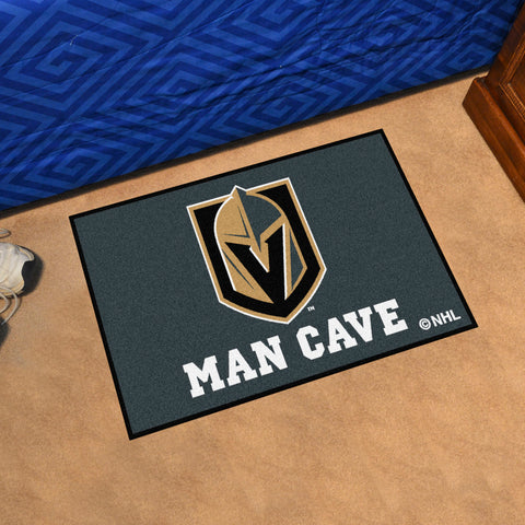 Vegas Golden Knights Man Cave Starter Mat Accent Rug - 19in. x 30in.