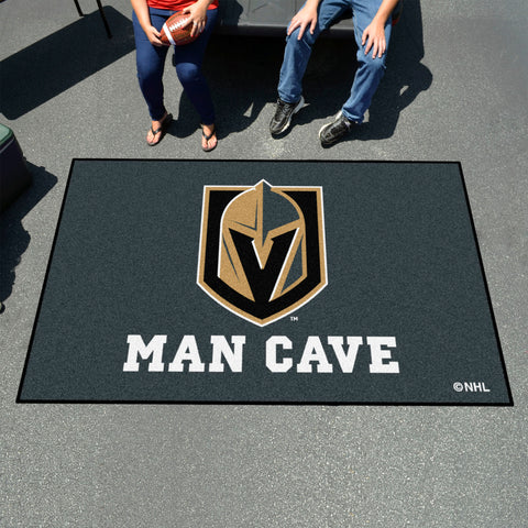 Vegas Golden Knights Man Cave Ulti-Mat Rug - 5ft. x 8ft.