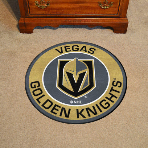 Vegas Golden Knights Roundel Rug - 27in. Diameter