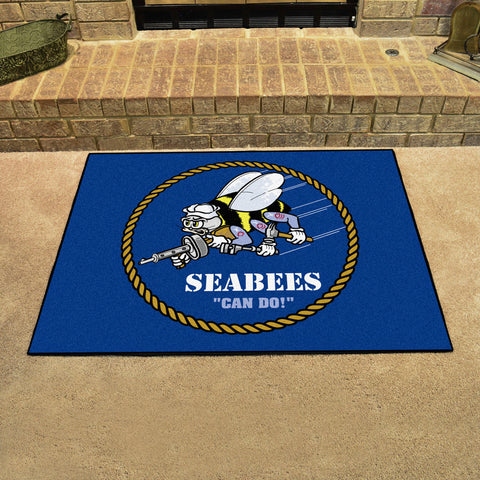 U.S. Navy - SEABEES All-Star Rug - 34 in. x 42.5 in.