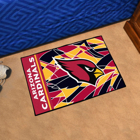 Arizona Cardinals Starter Mat XFIT Design - 19in x 30in Accent Rug