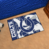 Indianapolis Colts Starter Mat XFIT Design - 19in x 30in Accent Rug