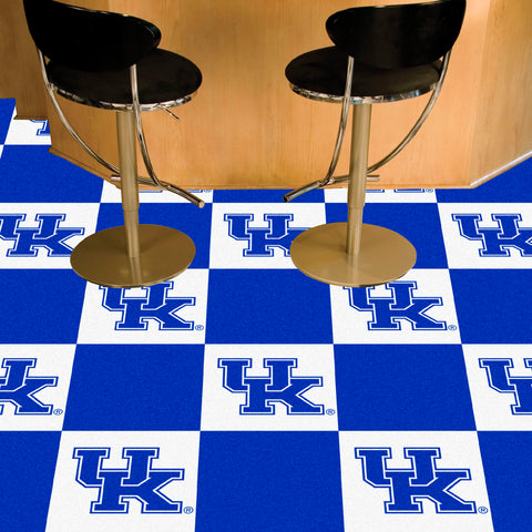 Kentucky Wildcats Team Carpet Tiles - 45 Sq Ft.