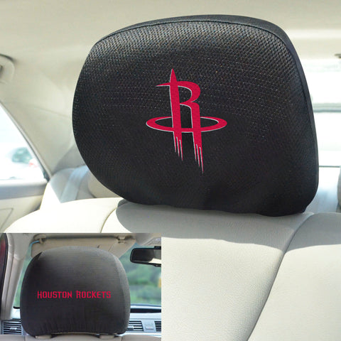 Houston Rockets Embroidered Head Rest Cover Set - 2 Pieces