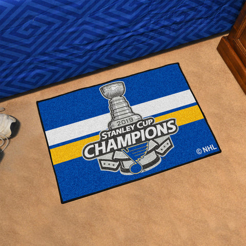 St. Louis Blues Dynasty Starter Mat Accent Rug - 19in. x 30in.