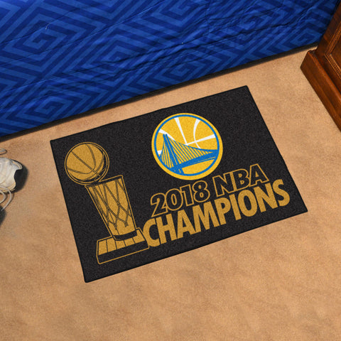 Golden State Warriors Dynasty Starter Mat Accent Rug - 19in. x 30in.